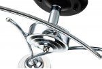 Потолочный светильник Escada 1170/3P E27*60W Chrome/Black