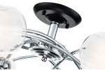 Потолочный светильник Escada 1170/6P E27*60W Chrome/Black