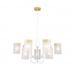 Светильник на штанге Escada 1172/9P E14*40W White/Wood