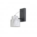 Настенный светильник Escada 1173/1A E27*60W Black/Marble white
