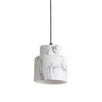 Подвесной светильник Escada 1173/1S E27*60W Black/Marble white