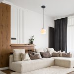 Подвесной светильник Escada 1173/1S E27*60W Black/Marble white