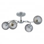 Потолочный светильник Escada 1174/4P E27*40W Chrome EMILY