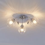 Потолочный светильник Escada 1175/3P E27*40W Chrome RIHANNA