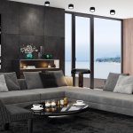 Потолочный светильник Escada 20005SMU/03 LED 12W 4200K черный матовый 20005LED