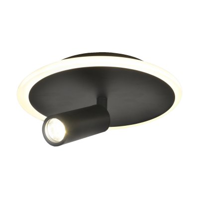 Настенно-потолочный свет Escada 20046SMA/01 LED 20W 4000K черный 20046LED Настенно-потолочный свет Escada 20046SMA/01 LED 20W 4000K черный 20046LED