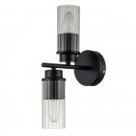 Настенный светильник Escada 2100/2A E14*40W Black REVERSE