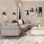 Настенный светильник Escada 2100/2A E14*40W Black REVERSE