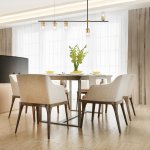 Светильник на штанге Escada 2100/5P E14*40W Gold REVERSE