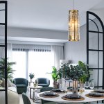 Подвесной светильник Escada 2101/1S Е27*60W Gold MONACO