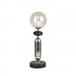 Настольный светильник Escada 2102/1 G9*40W Black/Amber/Smoke