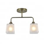 Потолочный светильник Escada 2103/2P E27*40W Antique Brass