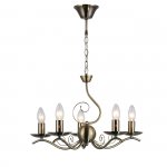 Подвесной светильник Escada 2103/5S E14*40W Bronze