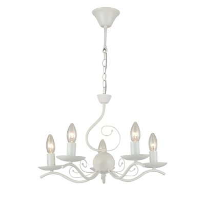 Подвесной светильник Escada 2103/5S E14*40W Antique white Подвесной светильник Escada 2103/5S E14*40W Antique white