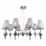 Подвесной светильник Escada 2106/10S E14*40W Nickel ELEGY