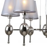 Подвесной светильник Escada 2106/6S E14*40W Nickel ELEGY