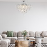 Светильник на штанге Escada 2106/8P E14*40W Chrome SARDENA