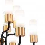 Подвесной светильник Escada 2108/12P E14*40W Black/Gold LEVEL