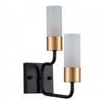 Настенный светильник Escada 2108/2A E14*40W Black/Gold LEVEL