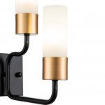 Настенный светильник Escada 2108/2A E14*40W Black/Gold LEVEL