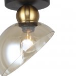 Потолочный светильник Escada 2109/1P E14*40W Black/Brass