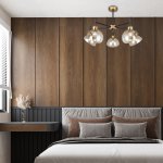 Светильник на штанге Escada 2109/5P E14*40W Black/Brass