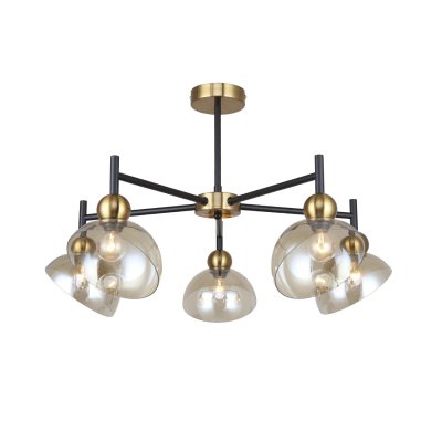 Светильник на штанге Escada 2109/5P E14*40W Black/Brass