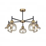 Светильник на штанге Escada 2109/5P E14*40W Black/Brass