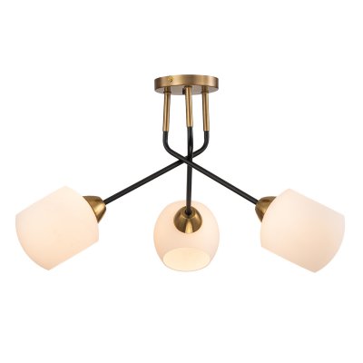 Светильник на штанге Escada 2113/3P E27*40W Copper/Black BOND