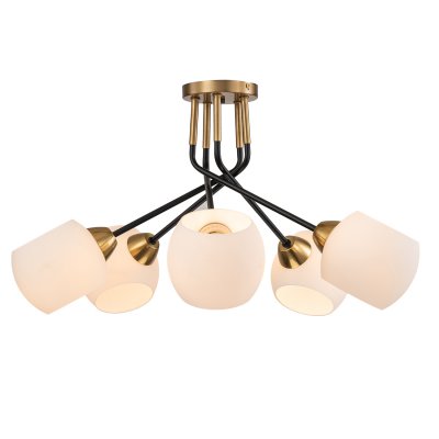 Светильник на штанге Escada 2113/5P E27*40W Copper/Black BOND