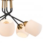 Светильник на штанге Escada 2113/5P E27*40W Copper/Black BOND