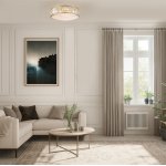 Потолочный светильник Escada 2116/4 E27*40W Gold UNONA