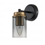 Настенный светильник Escada 2118/1A E14*40W Black/Brass DINASTY