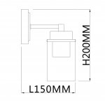 Настенный светильник Escada 2118/1A E14*40W Black/Brass DINASTY