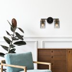 Настенный светильник Escada 2118/2A E14*40W Black/Brass DINASTY