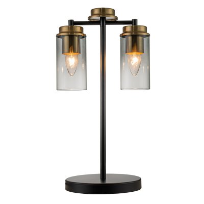 Настольный светильник Escada 2118/2 E14*40W Black/Brass DINASTY Настольный светильник Escada 2118/2 E14*40W Black/Brass DINASTY