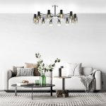 Светильник на штанге Escada 2120/12P E14*40W Black DIVERSITY