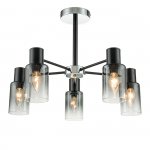 Светильник на штанге Escada 2120/5P E14*40W Black DIVERSITY