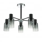 Светильник на штанге Escada 2120/5P E14*40W Black DIVERSITY