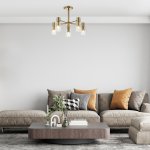 Светильник на штанге Escada 2120/5P E14*40W Gold DIVERSITY