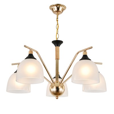 Подвесной светильник Escada 2123/5P E27*40W Gold/Black Подвесной светильник Escada 2123/5P E27*40W Gold/Black