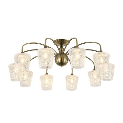 Потолочный светильник Escada 2129/10P E27*40W Antique Brass Потолочный светильник Escada 2129/10P E27*40W Antique Brass