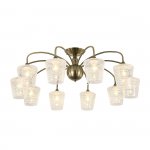 Потолочный светильник Escada 2129/10P E27*40W Antique Brass