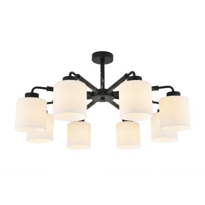 Светильник на штанге Escada 2133/8P E27*60W Black marble