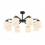 Светильник на штанге Escada 2133/8P E27*60W Black marble