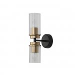 Настенный светильник Escada 2138/2A E14*40W Black/Gold