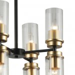 Светильник на штанге Escada 2138/8P E14*40W Black/Gold