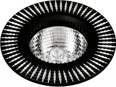 Точечный светильник VENETO GU5.3 001 BK/AL VENETO Точечный светильник VENETO GU5.3 001 BK/AL VENETO