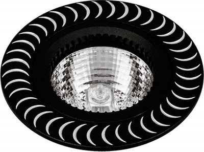 Точечный светильник VENETO GU5.3 002 BK/AL VENETO Точечный светильник VENETO GU5.3 002 BK/AL VENETO