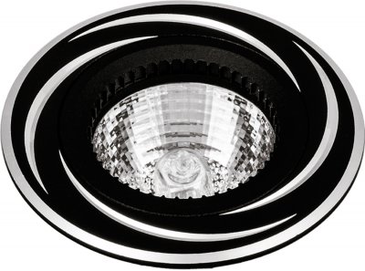 Точечный светильник VENETO GU5.3 004 BK/AL VENETO Точечный светильник VENETO GU5.3 004 BK/AL VENETO